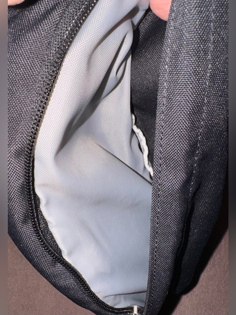 Eddie Bauer Gray & Black Crossbody Computer Bag EUC - Picture 13 of 16